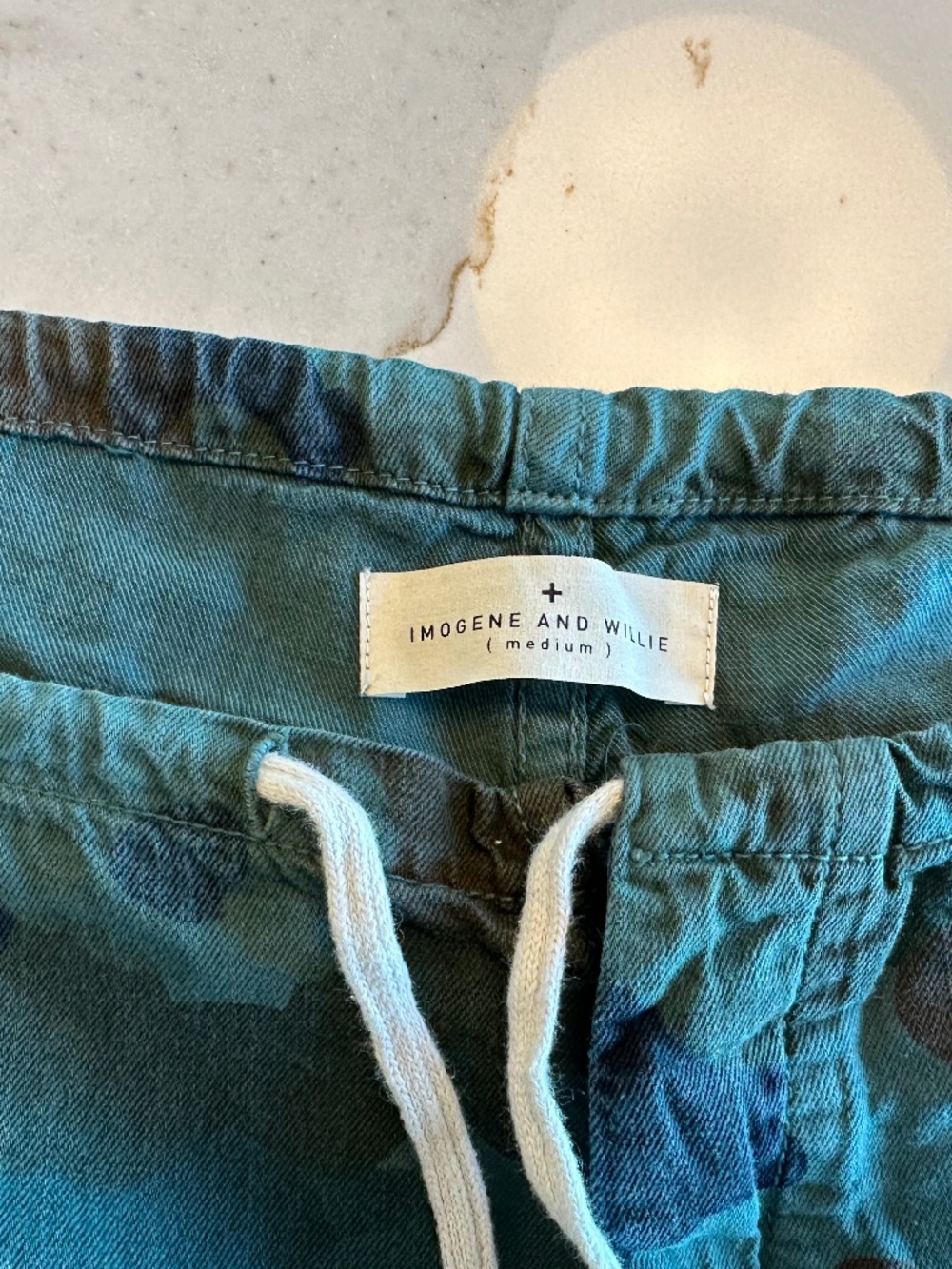 Imogene and Willie Lounge Painted Camo Pant